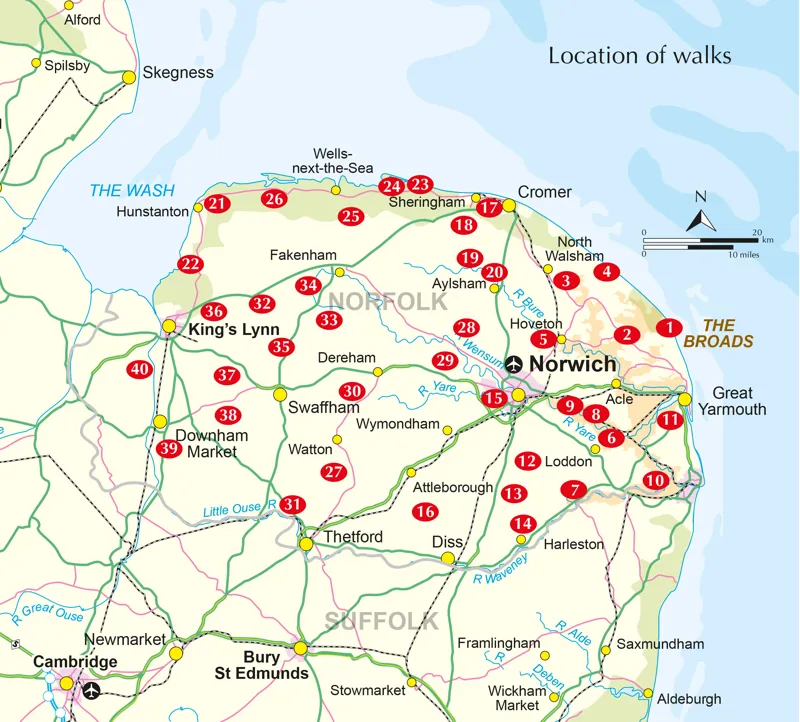 Cicerone - Walking In Norfolk - Laurence Mitchell-4